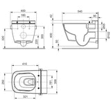 TECE TECEone WC-Keramik mit Duschfunktion