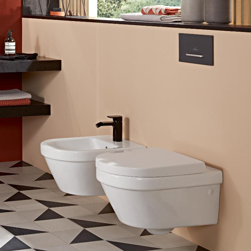 Villeroy & Boch Architectura Wand-WC DirectFlush Combi-Pack mit WC-Sitz