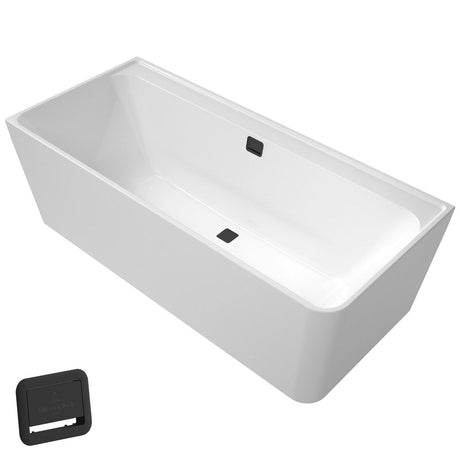 Villeroy & Boch Collaro Vorwand-Badewanne Duo 179 x 79 cm für Eckeinbau links