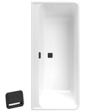 Villeroy & Boch Collaro Vorwand-Badewanne Duo 179 x 79 cm für Eckeinbau rechts