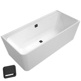 Villeroy & Boch Collaro Vorwand-Badewanne Duo 179 x 79 cm für Eckeinbau rechts