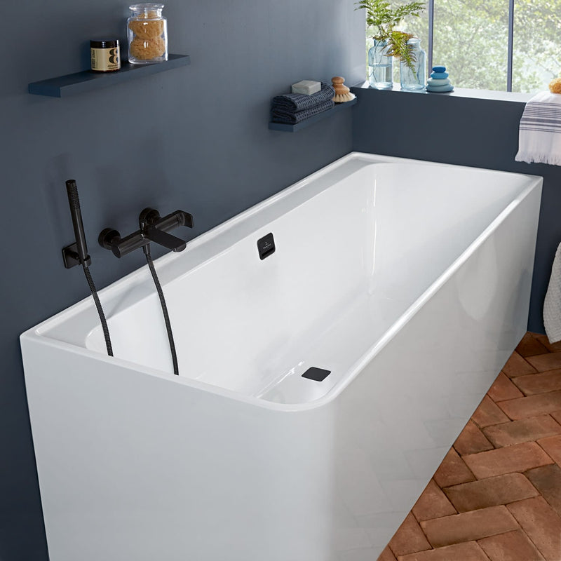 Villeroy & Boch Collaro Vorwand-Badewanne Duo 179 x 79 cm für Eckeinbau rechts