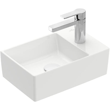 Villeroy & Boch Memento 2.0 Handwaschbecken 40 cm mit 1 Hahnloch, ohne Überlauf