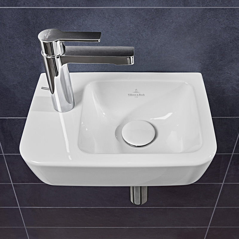 Villeroy & Boch O.novo Handwaschbecken compact 36 x 25 cm ohne Überlauf, Becken rechts