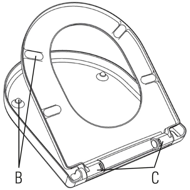 Villeroy & Boch Architectura WC-Sitz mit Quick-Release und Softclose