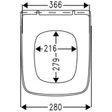 Villeroy & Boch Architectura WC-Sitz mit Softclosing