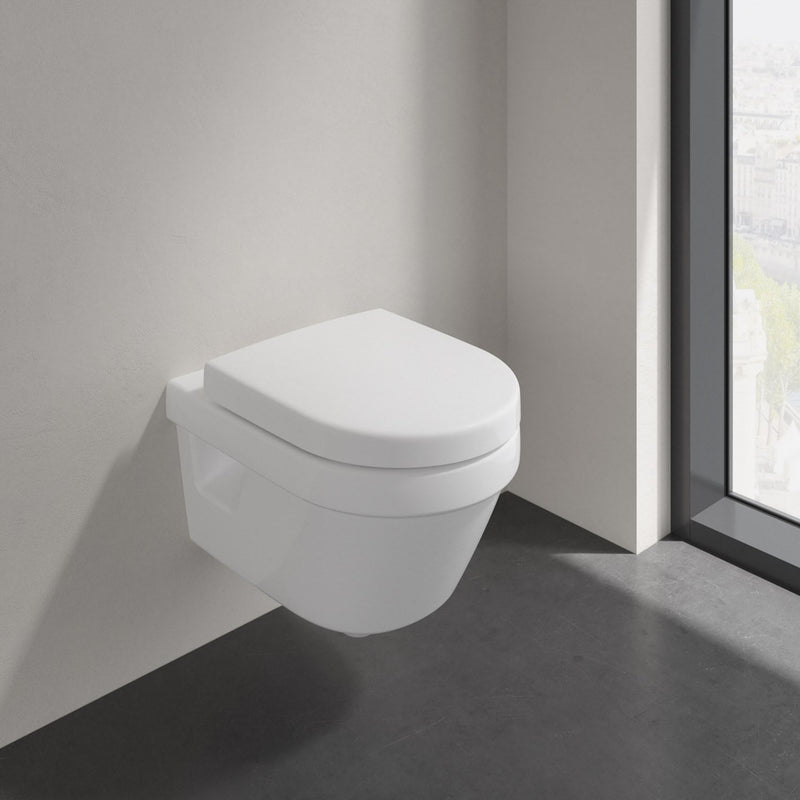 Villeroy & Boch Architectura WC-Sitz Compact mit Quick Release und Softclose