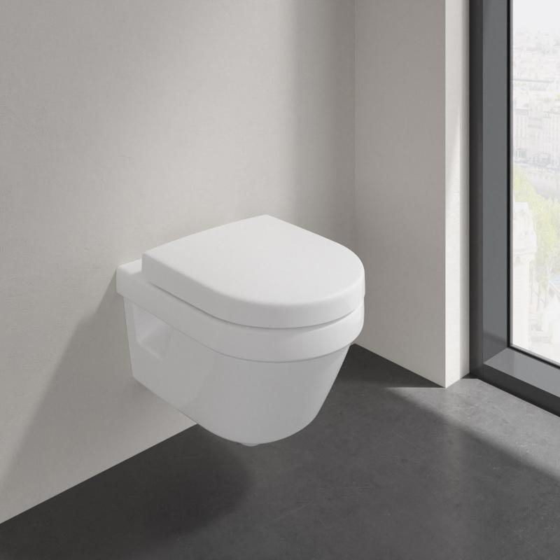 Villeroy & Boch Architectura Wand-WC DirectFlush Combi-Pack mit WC-Sitz