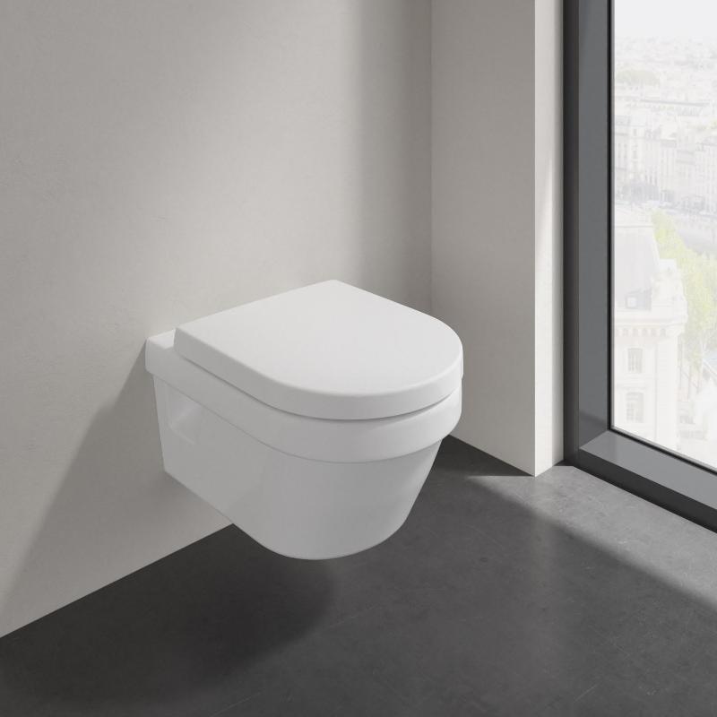 Villeroy & Boch Architectura Wand-WC DirectFlush Combi-Pack mit WC-Sitz