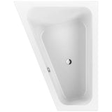 Villeroy & Boch Loop & Friends Square Eckbadewanne 175 x 135 cm, links