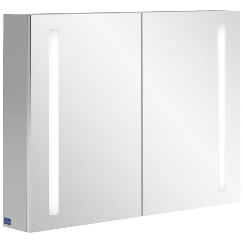 Villeroy & Boch My View 14 Spiegelschrank 80 x 75 x 17,3 cm mit LED Beleuchtung