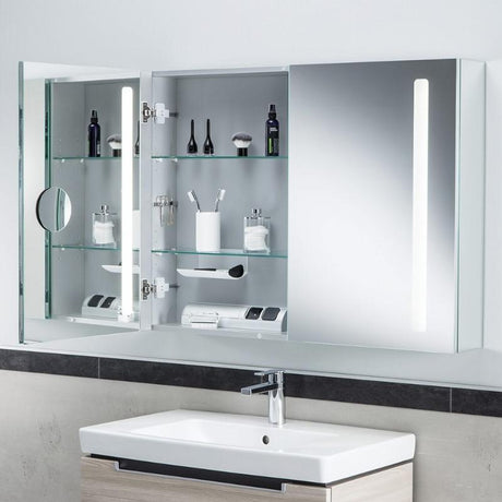 Villeroy & Boch My View 14 Spiegelschrank 100 x 75 x 17,3 cm mit LED Beleuchtung