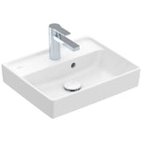 Villeroy & Boch Collaro Handwaschbecken 45 cm mit Überlauf, 1 Hahnloch