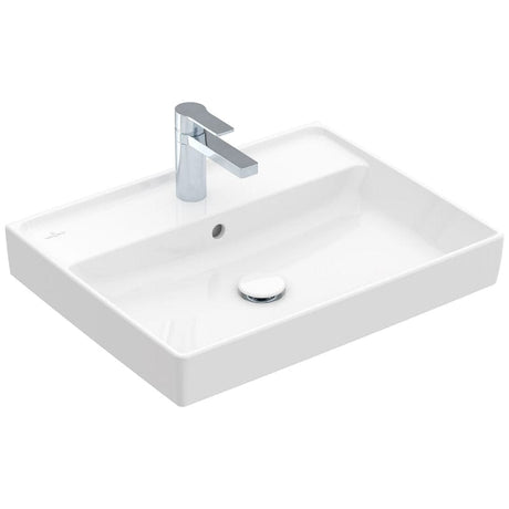 Villeroy & Boch Collaro Schrankwaschtisch 60 cm mit Überlauf, 1 Hahnloch