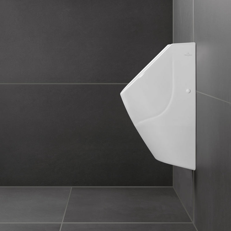 Villeroy & Boch O.novo Absaug-Urinal, ohne Deckel, DirectFlush, Zulauf von oben