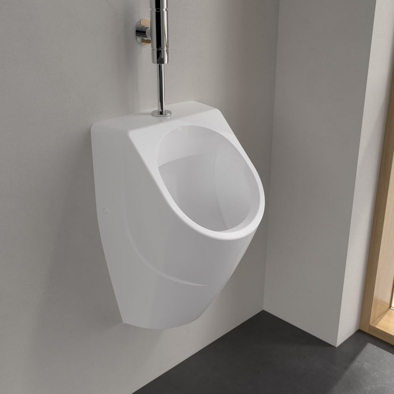 Villeroy & Boch O.novo Absaug-Urinal, ohne Deckel, DirectFlush, Zulauf von oben