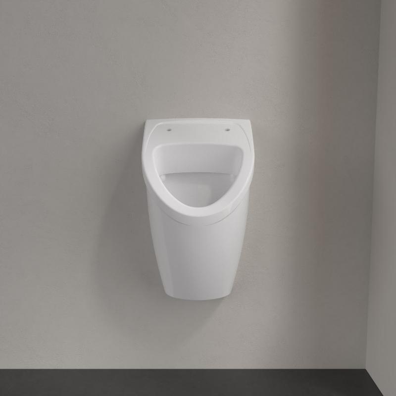 Villeroy & Boch O.novo Absaug-Urinal Compact, für Deckel, Zulauf verdeckt