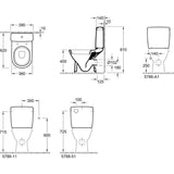 Villeroy & Boch O.novo Spülkasten für Kombination