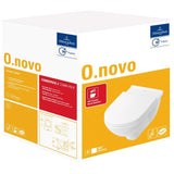 Villeroy & Boch O.novo Wand-Tiefspülklosett Combi-Pack mit WC-Sitz