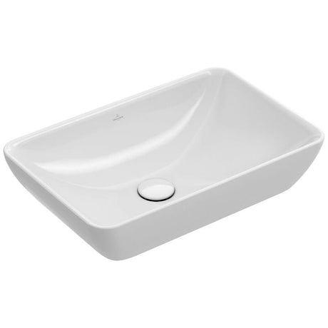 Villeroy & Boch Venticello Halbeinbau-Aufsatzwaschtisch 55 x 36 cm, ohne Hahnloch