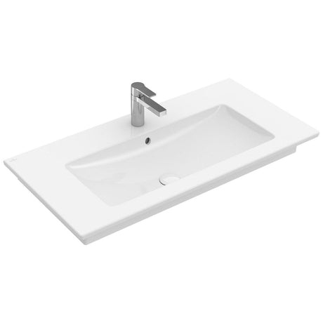 Villeroy & Boch Venticello Schrankwaschtisch 80 x 50,5 cm, mit 1 Hahnloch und Überlauf