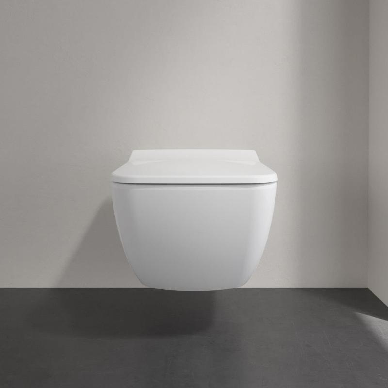 Villeroy & Boch Venticello Tiefspülklosett DirectFlush spülrandlos 37,5 x 56 cm, wandhängend