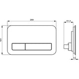 Villeroy & Boch Viconnect Betätigungsplatte 200G