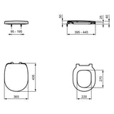 Ideal Standard Connect WC-Sitz mit Softclosing