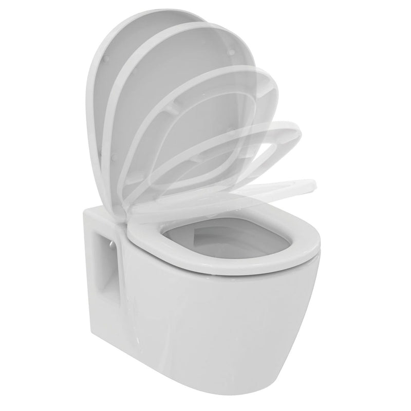 Ideal Standard Connect Wand-WC spülrandlos Kombipaket mit WC-Sitz