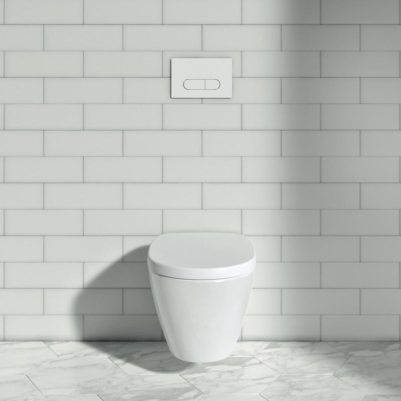 Ideal Standard Connect Wand-WC spülrandlos Kombipaket mit WC-Sitz