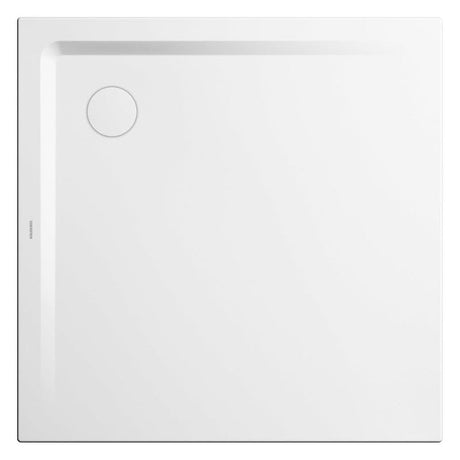 Kaldewei SUPERPLAN 1848-5 Duschwanne 90 x 90 cm mit Secure Plus, inkl. Wannenträger extraflach