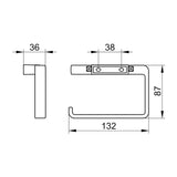 Keuco VIA23 Toilettenpapierhalter