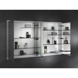 Keuco Royal P94 Unterputz-Spiegelschrank 4-türig 160 x 10,7 cm, mit LED-Beleuchtung