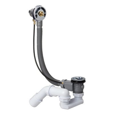 Kronenbach Krontec Multi Wannen Ab-, Ein- und Überlaufgarnitur, Normallänge 57 cm