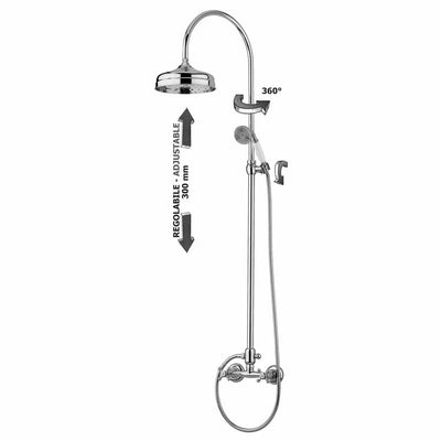 Kronenbach IOTA 2.0 Duschsystem Aufputz