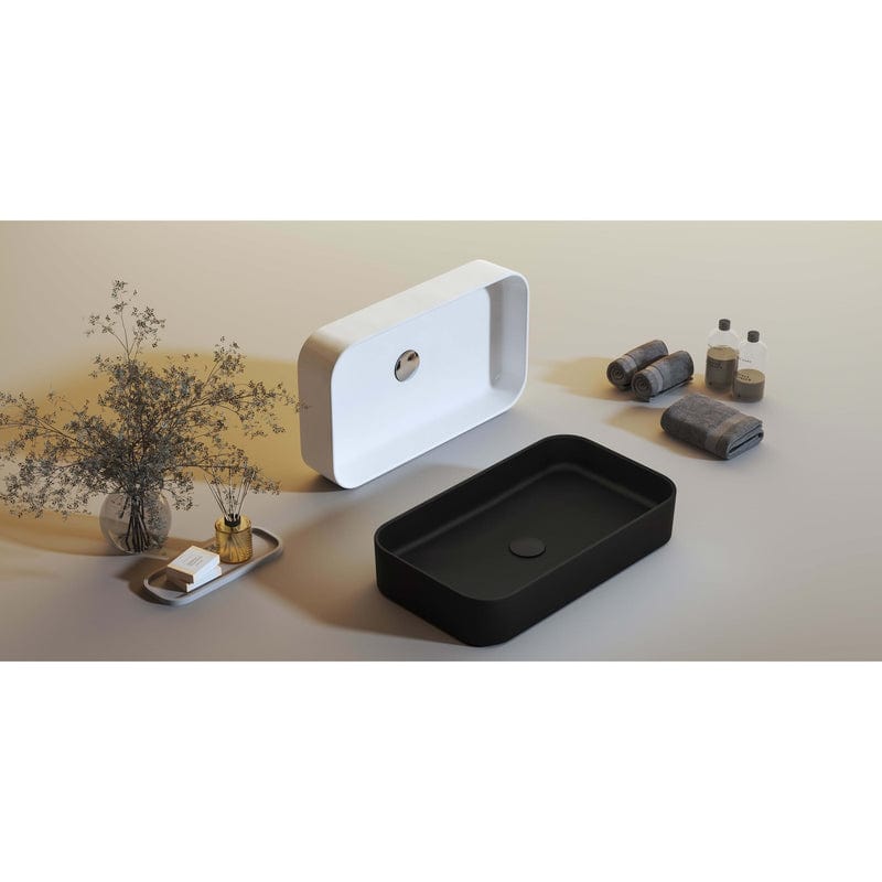 Kronenbach Cube Aufsatzwaschtisch 60,5 x 35 cm