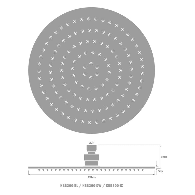 KRONENBACH SUPRA 2.0 Kopfbrause