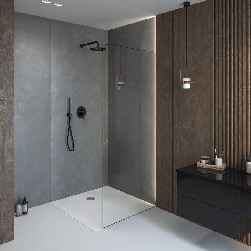 Kronenbach Cube Mineralguss-Duschwanne 120 x 90 cm mit Antislip