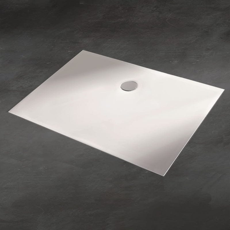 Kronenbach Cube Mineralguss-Duschwanne 120 x 90 cm mit Antislip