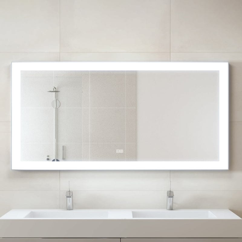 Kronenbach Day Badspiegel 120 x 80 cm mit LED-Beleuchtung und Antibeschlag