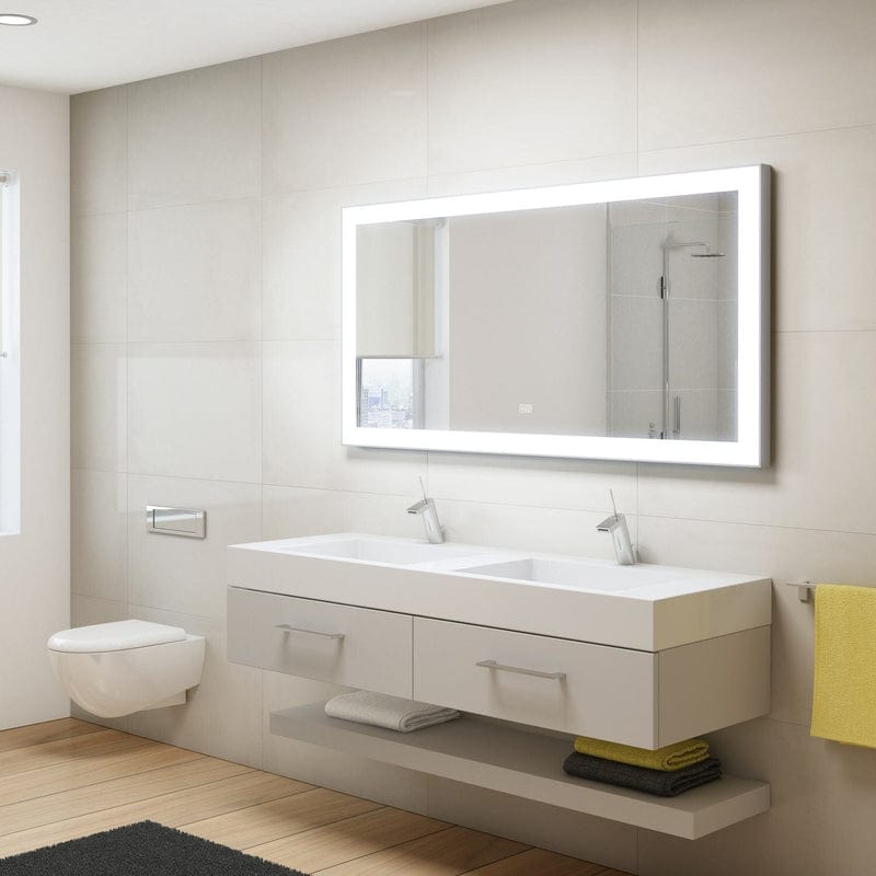 Kronenbach Day Badspiegel 120 x 80 cm mit LED-Beleuchtung und Antibeschlag