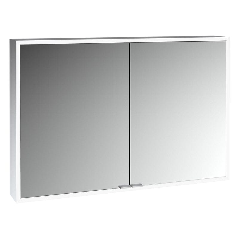 Kronenbach Cube 2.0 Spiegelschrank 100 cm, Aufputz, 2-türig