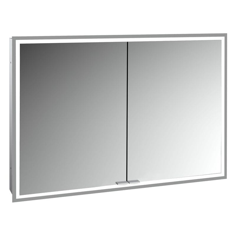 Kronenbach Cube 2.0 Spiegelschrank 100 cm, Unterputz, 2-türig