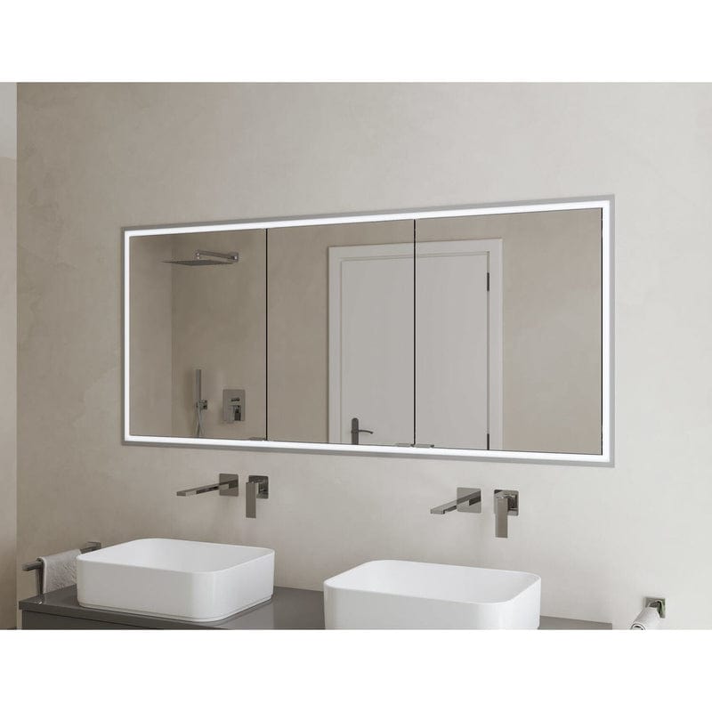 Kronenbach Cube 2.0 Spiegelschrank 160 cm, Unterputz, 3-türig