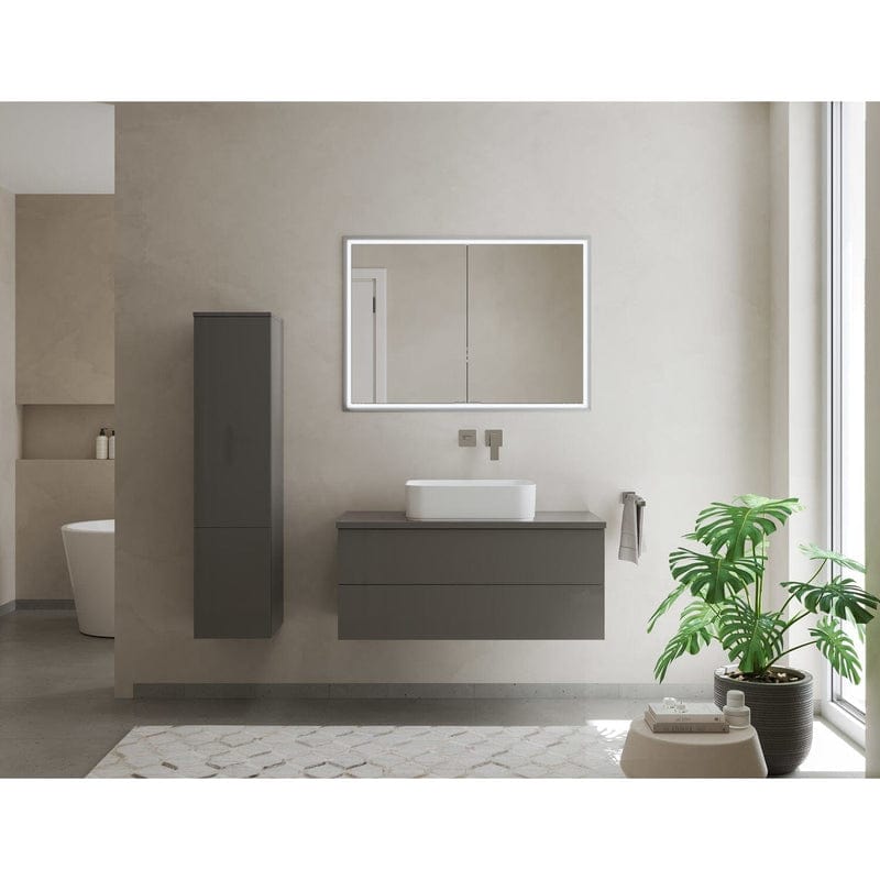 Kronenbach Cube 2.0 Spiegelschrank 80 cm, Unterputz, 2-türig