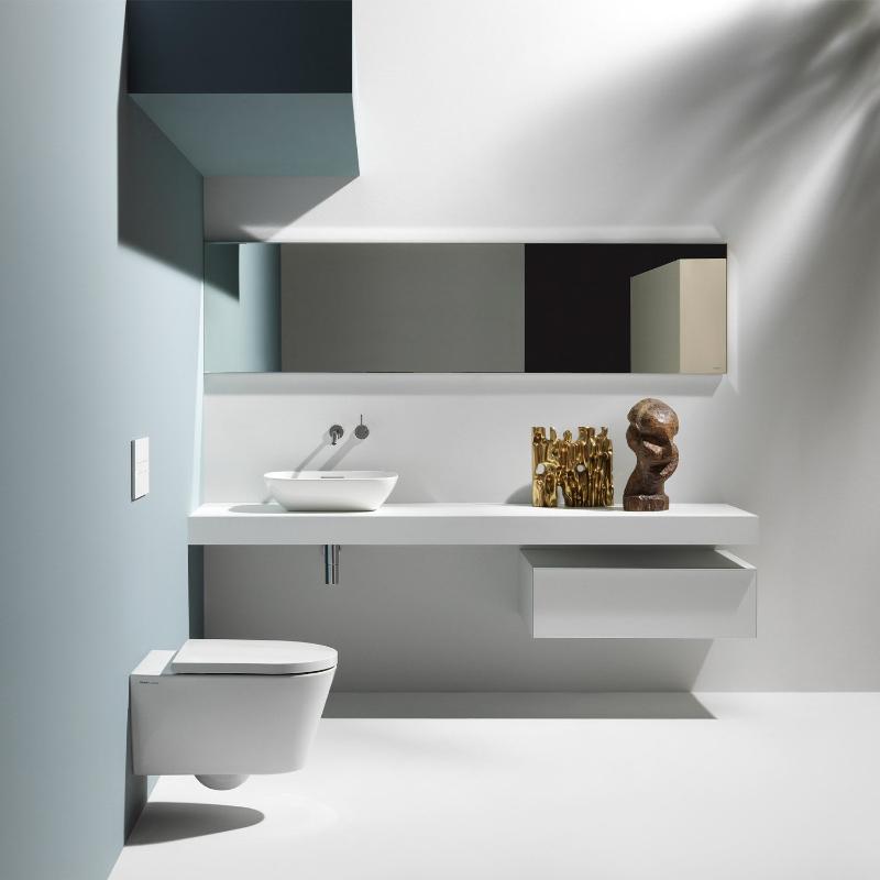 LAUFEN Kartell spülrandloses Wand-WC, SilentFlush, EasyFit