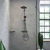 hansgrohe Croma Select S Showerpipe 280 1jet mit Thermostat und Handbrause, EcoSmart