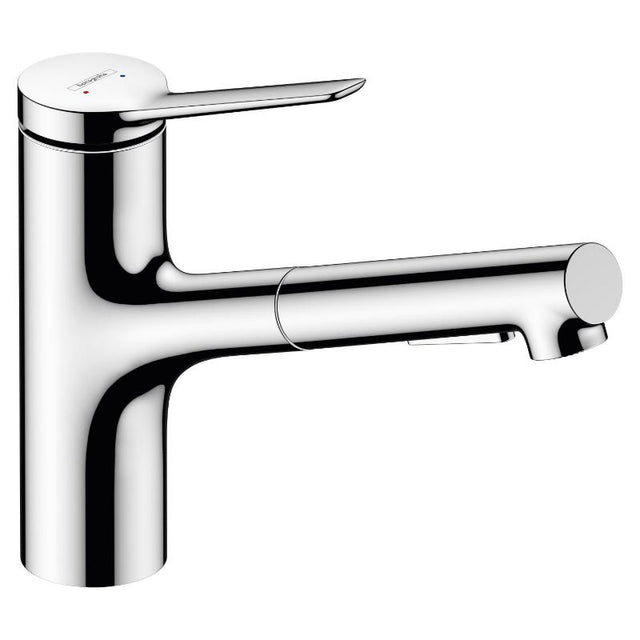 hansgrohe Zesis M33 Einhebel-Küchenarmatur 150, Eco, Ausziehbrause, 2 Strahlarten