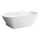 LAUFEN LUA wandangebundene Badewanne 170 x 85,5 cm