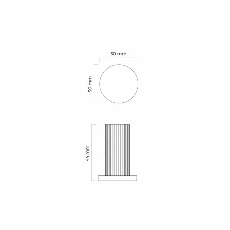OLTENS Hamnes Einzel-Handtuchhaken rund